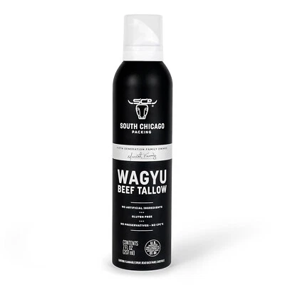 3 Pack South Chicago Packing Wagyu Beef Tallow Spray, Umami-Rich, Flavorful - Image 1 of 4