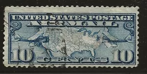 US Scott #C7, Single 1926 Air Mail 10c FVF Used - Picture 1 of 1