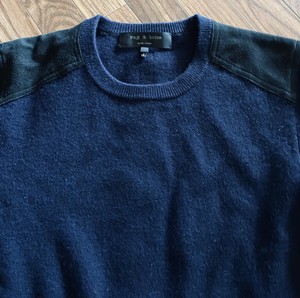 rag and bone blue sweater