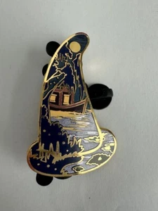 WDI Sorcerer Hats Pirates Of The Caribbean Blue Bayou LE 200 Disney Pin (E2) - Picture 1 of 2