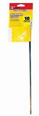 10PK 15" Yellow Stake Flag - Image 1 of 1