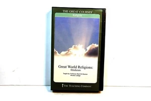 The Great Courses : Great World Religions : Hinduism (2003, 6X Cassette) - Picture 1 of 3