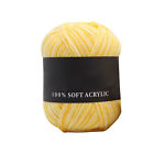 Crochet Yarn Solid Color Durable Milk Cotton Woolen Yarn Milk Cotton