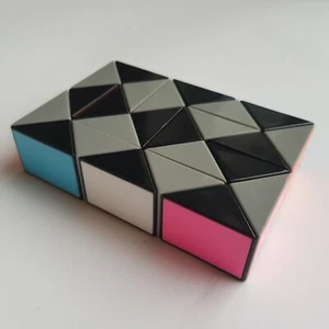 Magic Snake Cube Twist Puzzle klassischer Problemlöser Farbe Yuxin - Bild 1 von 14