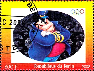 Zeichentrick Comic Figur Pete Disney Katze Kater Karlo Kapitän Gangster / 186 - Bild 1 von 1