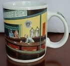 Starbucks Coffee Mug Cup By Chaleur Nighthawks Diner Scene D. Burrows Vintage