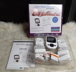 BabySense Digital Wireless Video Baby Monitor /Night Vision /2 Cameras - Picture 1 of 4