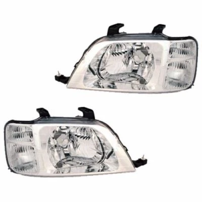 DEPO Headlight Set For 1997-2001 Honda CR-V Driver & Passenger Side HO2502112 - Image 1 of 2