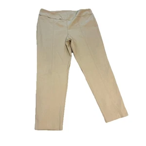 Lifestyle Attitude Women’s Plus Size 20W Khaki Pull-on Elastic Waist Pants - Picture 1 of 12
