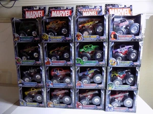 Maisto Ultimate Marvel Monster Truck die-cast lot of 16 new sealed - Picture 1 of 18