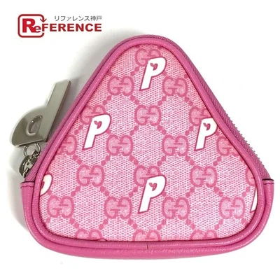 GUCCI 723144 Logo Cartera Monedero Cremallera Redonda Estuche para Monedas Palacio GG Supreme Po Foto 1 de 4