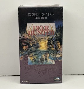 New & Sealed! The Deer Hunter VHS 1978 2-Video Tape Box Set Movie MCA Watermarks - Picture 1 of 13