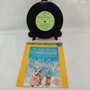 The Mole Family's Christmas Vintage Children's Picture Book Record Complete 1969 - Picture 1 of 6