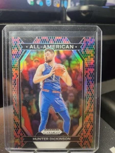 2024 Panini Prizm Draft Picks - All-American Hunter Dickinson #1 SnakeSkin - SSP - Bild 1 von 2