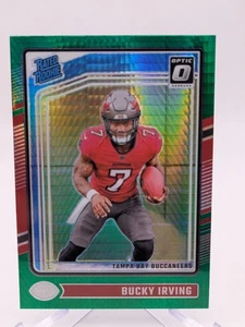 💥2024 Donruss Optic Rated Rookie Green Hyper Prizm Bucky Irving #216 Buccaneers - Bild 1 von 2