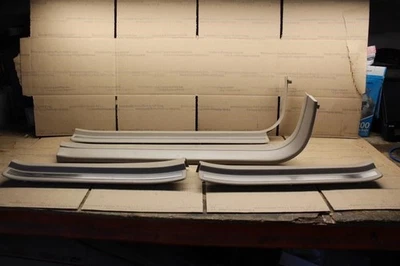 1995 1996 1997 LEXUS LS400 UMBRAL PUERTA JUEGO PLACAS RASGUÑO DELANTERO TRASERO BRONCEADO LC01 Foto 1 de 4