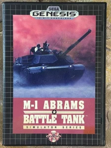 M-1 Abrams Battle Tank - Sega Genesis **SEE DESC** - Picture 1 of 11