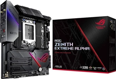 ASUS ROG ZENITH EXTREME motherboard Socket TR4 Extended ATX AMD X399 - Bild 1 von 4