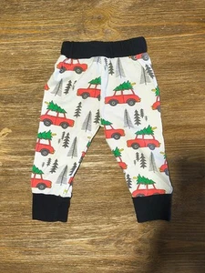 Unknown Brand Holiday Car Print Pants Baby's Size 80cm - Picture 1 of 9