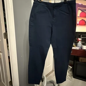 Intro Love The Fit Blue Ankle Pants Size 8 Women’s - Picture 1 of 4