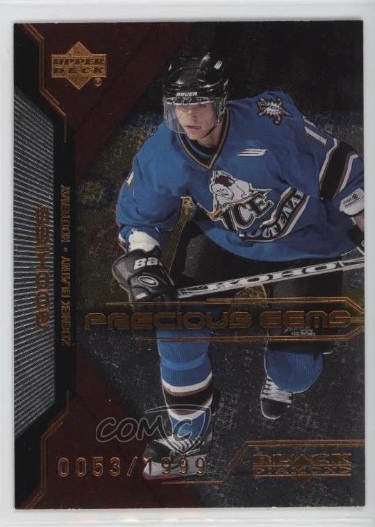 2000-01 Upper Deck Black Diamond Precious Gems /1999 Zdenek Blatny #73 Rookie RC - Image 1 of 2