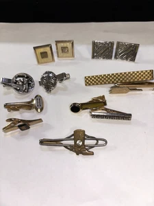 Krawattennadel/Clips Manschettenknöpfe Vintage Konvolut signiert 11 Stk. - Bild 1 von 5