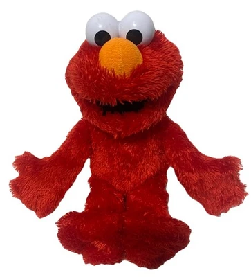 Juguete de peluche Hasbro Tickle Me Elmo Sesame Street 2021 14" Red Laughs Shakes Works Foto 1 de 4