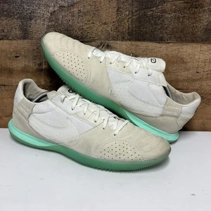 Nike Streetgato Indoor Soccer Shoes Green White - Men’s Size 13 - DC8466-102 - Picture 1 of 7
