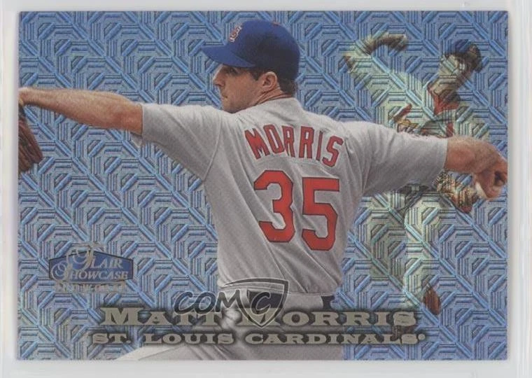 1998 Flair Showcase Row 0 /1000 Matt Morris #80 - Image 1 of 2