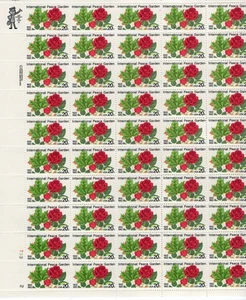 1982 20 cent Peace Garden Full Sheet of 50 Scott #2014, Mint NH - Picture 1 of 1