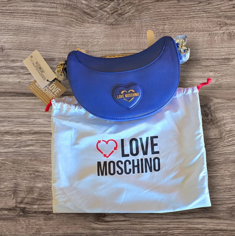 Love Moschino Women's Crossbody Bag Sweetheart Blue - Image 1 of 4