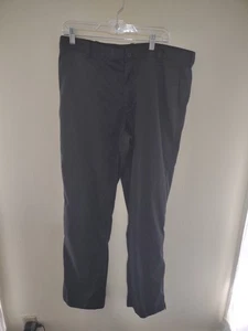 Nike Pantalone Golf Uomo 36x32 Nero Dri-Fit Gamba Dritta Classico Casual Outdoor  - Foto 1 di 9