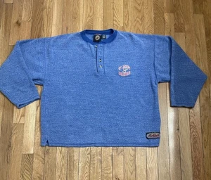 Vintage St Louis Blues Pullover Sweatshirt NHL 90’s Size L Blue Hockey  - Picture 1 of 8