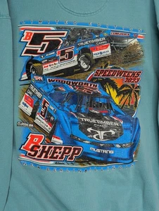 Damen Racing Sweatshirt B Shepp Racing New Berlin IL Teal Comfort Farben XL - Bild 1 von 13