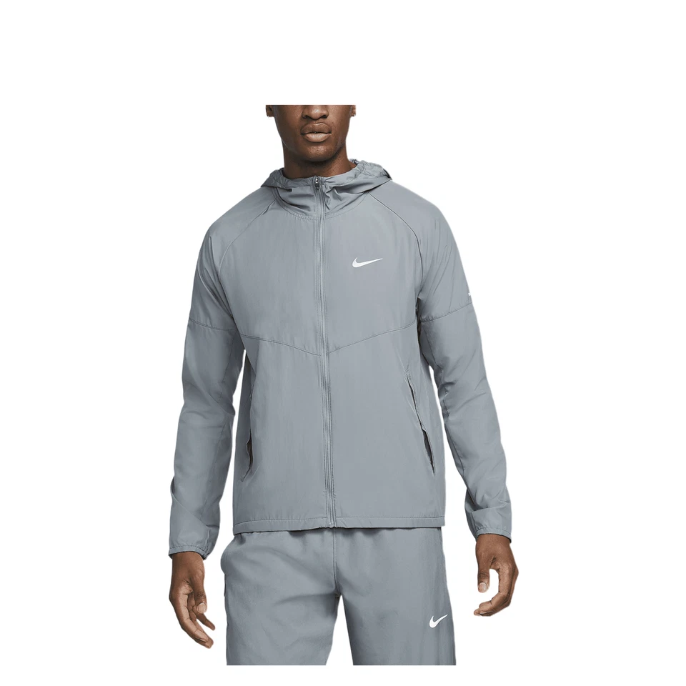 Nike Miler Repel Lightweight Grey Running Mens Size XXL DD4746-084 with Tags