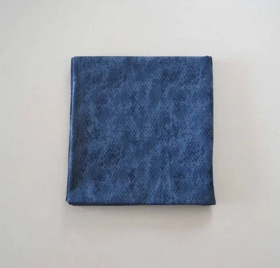 Tecido de algodão 3 2/3 jardas Debbie Mumm SSI tom sobre tom azul 117 - Imagem 1 de 3