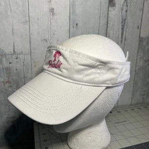 Barbie White Visor Cap Hat Adjustable - Picture 1 of 7