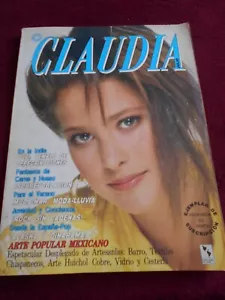 80s CLAUDIA magazine ALASKA Y DINARAMA music QUE PAYASOS MEXICAN ART crafts RARE - Picture 1 of 13