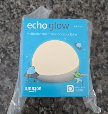 New Amazon Echo Glow Multi-color Smart Lamp Compatible With Alexa Device NIB - Image 1 of 4