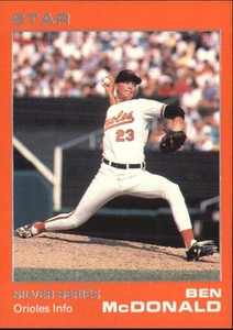 1990 Star Silver Series #107 Ben McDonald Orioles  /2000 C41887 - NM-MT