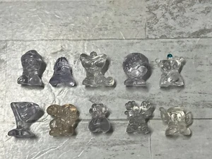 Juego De 10 Huesos De Hielo Gogos Crazy Bones Clásicas Cristal Transparente De Colección - Imagen 1 de 9