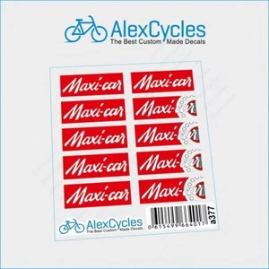 French Maxi-Car Maxi Car Hub High Quality Decals Stickers Kit Columbus + Gift - Picture 1 of 2