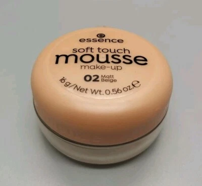 Essence: Soft Touch Mousse Make Up Foundation - 02 Matt Beige - 16 g - Bild 1 von 2