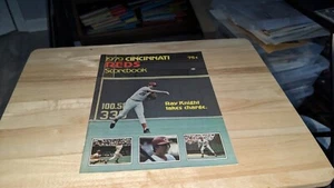 1979 Cincinnati Reds Baseball Program Read - Picture 1 of 5