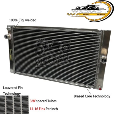 All Aluminum Radiator Fit 2004-2013 Volvo C30 C70 V50 2.4L 2.5L Turbo 8602850 - Image 1 of 4