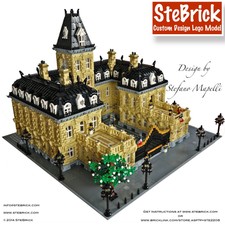 MOC French Palace COSTUM LEGO Building instructions-PDF files only!