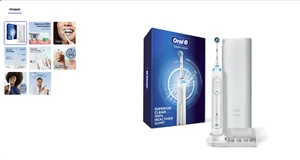 Oral-B Pro 5000 SmartSeries Power Rechargeable Electric Toothbrush White Sealed - Picture 1 of 11