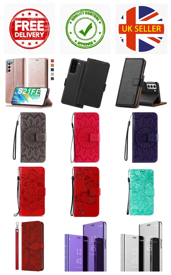 Case For Samsung Galaxy S8 Plus Wallet Flip Card Holder Stand Kickstand S8+ - Image 1 of 1