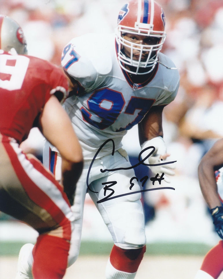 Cornelius Bennett  #3  8x10 Signed w/ COA Buffalo Bills 033119 - Imagem 1 de 1
