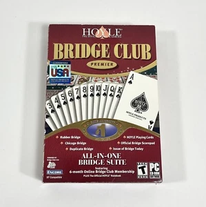 Hoyle Bridge Club Premier PC CD-ROM Game 2006 Encore New Sealed - Picture 1 of 3